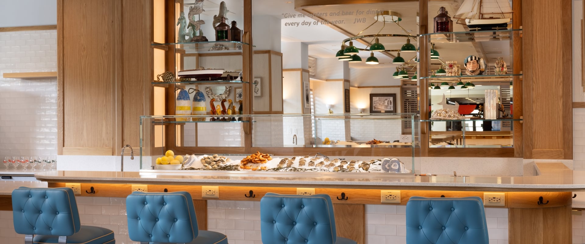 Oyster Bar at Original Skiff in Hotel Champlain
