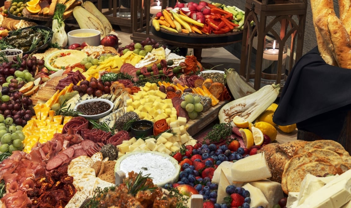 Catering Charcuterie at Hotel Champlain
